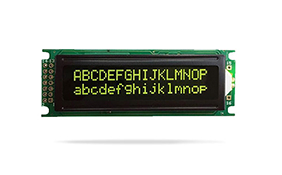 字符型車載液晶模塊JXD1602B FSTN負顯 綠字