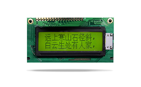 中文字庫設(shè)備液晶模塊JXD12232F STN 黃綠屏