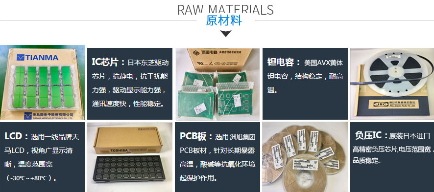 lcd液晶模塊原材料